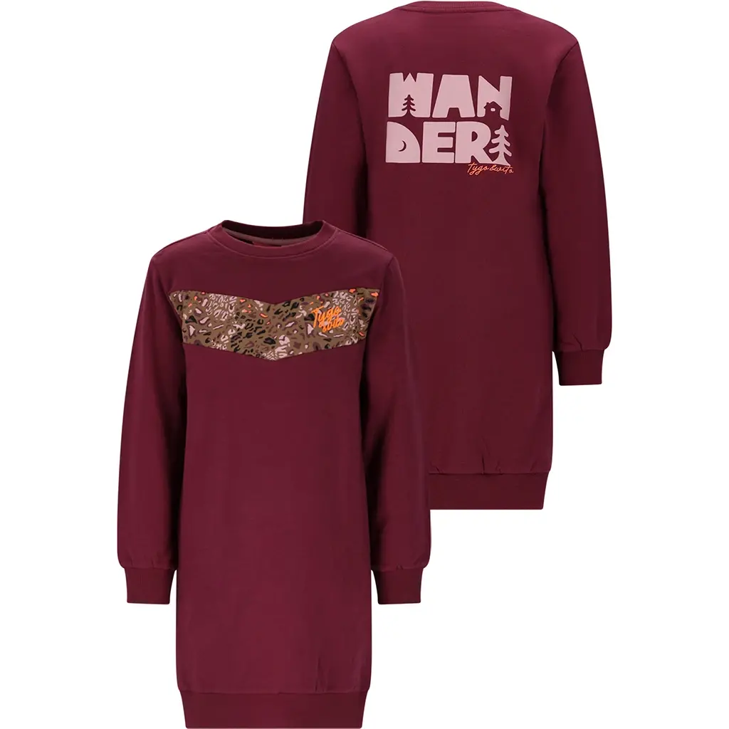 Jurk Demi (maroon)