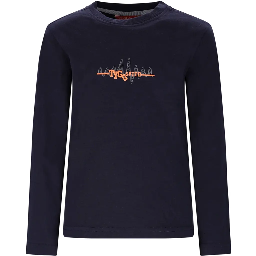 Longsleeve Mees (navy)