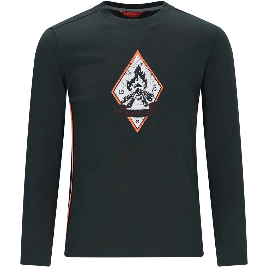 Longsleeve Mason (storm green)