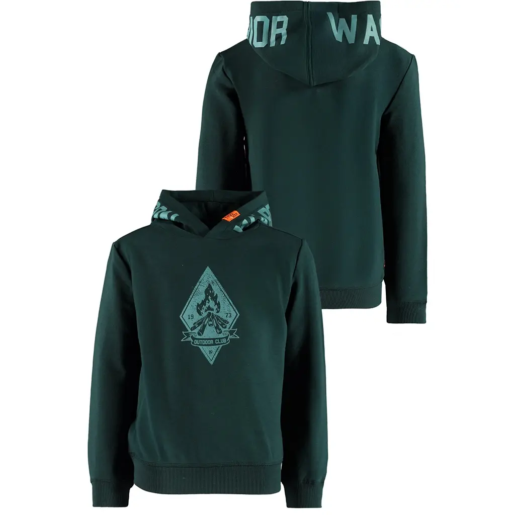 Trui hoodie Hobie (storm green)