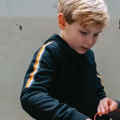 Trui hoodie Hero (black)