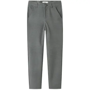 Nette broek COMFORT Silas (medium grey melange checks)