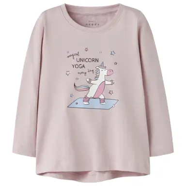 Longsleeve Violet (burnished lilac unicorn yoga)