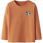 Name It Longsleeve Vux (dusty orange dino)