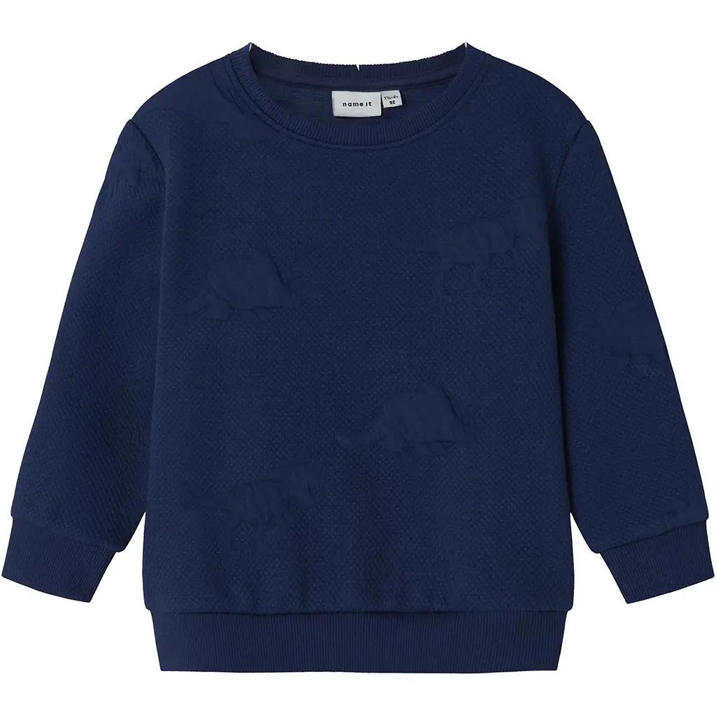 Trui sweater Nolan (blue print)