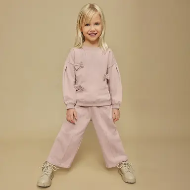 Broek WIDE LEG (rose)