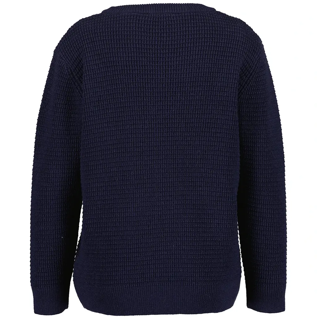 Gebreide trui (night blue)