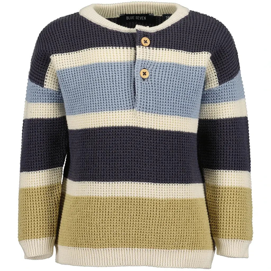 Gebreid truitje (mid blue)