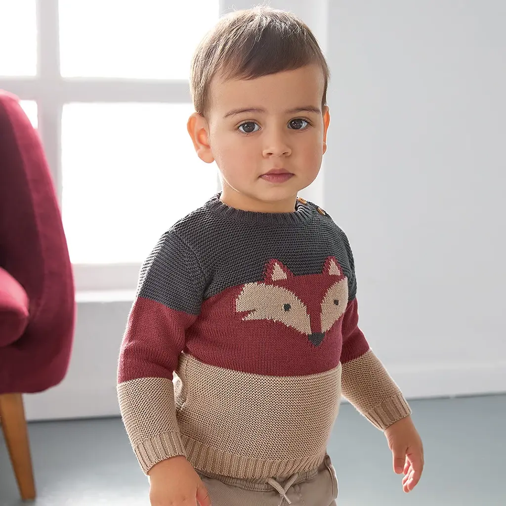 Gebreid truitje (anthracite)