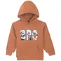 Someone Trui hoodie Awaits (cognac)