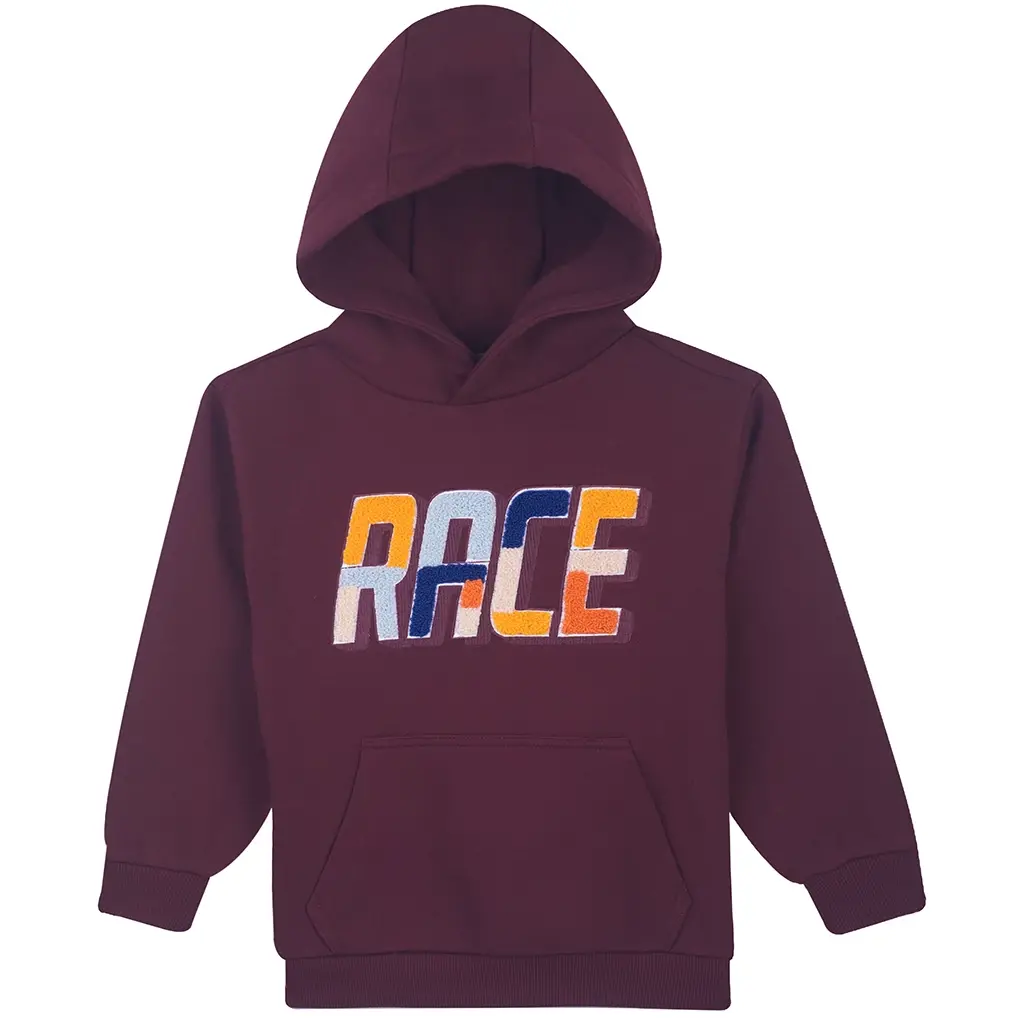 Trui hoodie Gaston (bordeaux)