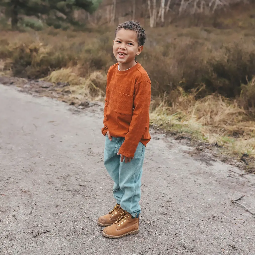 Longsleeve Grain (bombay brown)