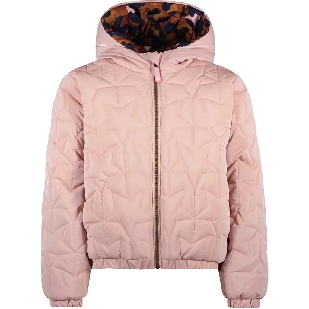 Winterjas Jessie REVERSIBLE (coral blush)