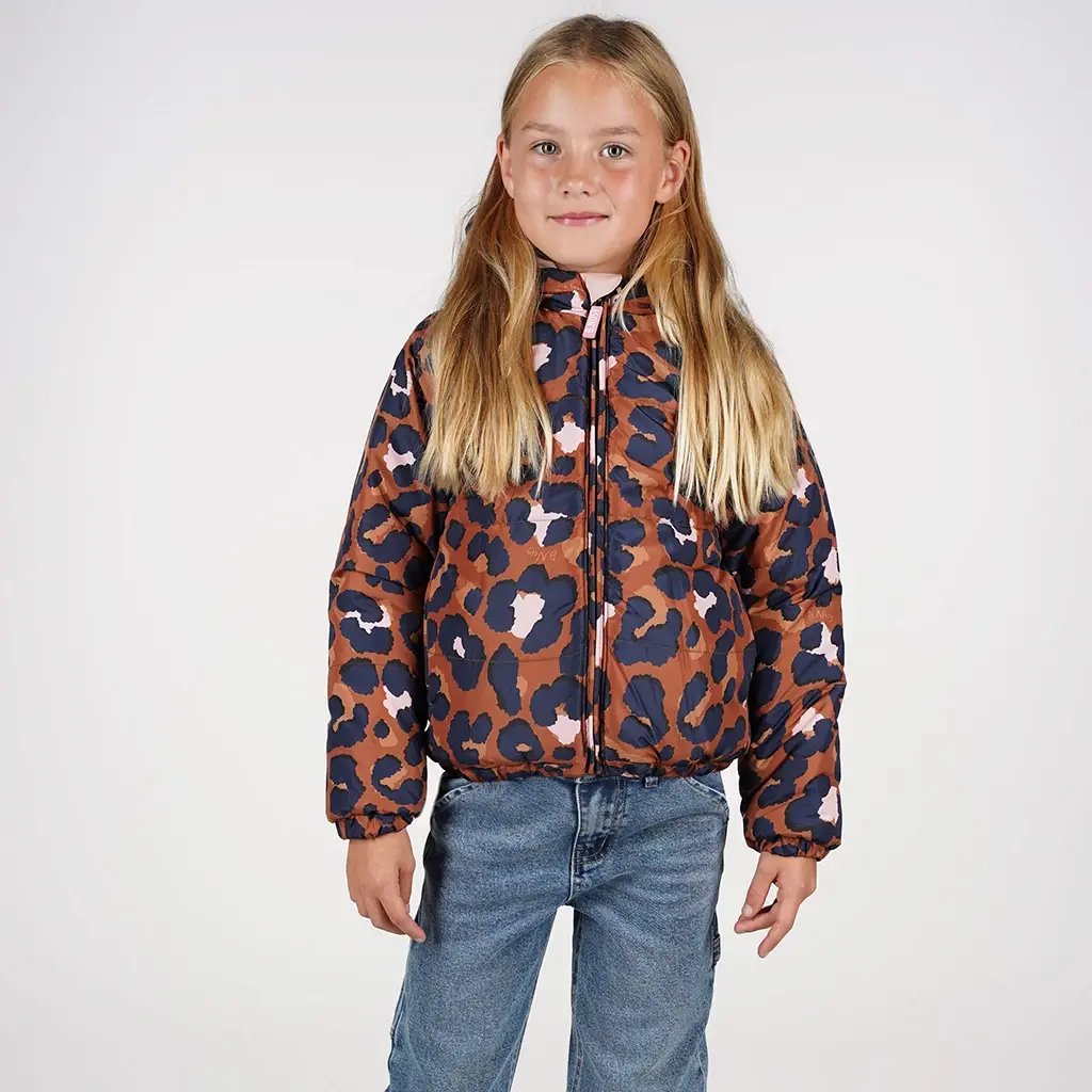 Winterjas Jessie REVERSIBLE (coral blush)