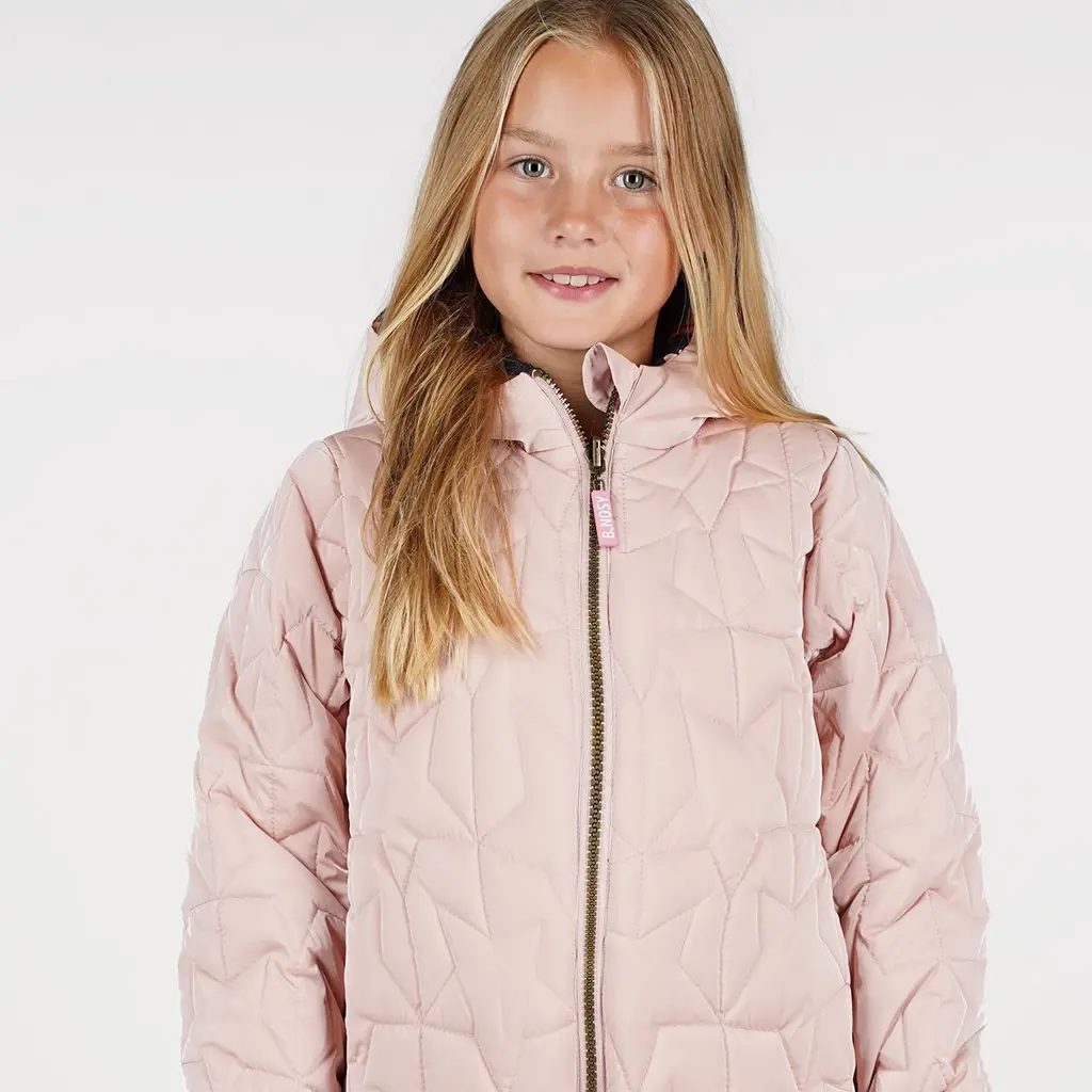 Winterjas Jessie REVERSIBLE (coral blush)