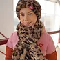 B.Nosy Haarband en sjaal fake fur (winter panther)