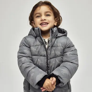 Winterjas puffer Mosan (poppy seed)