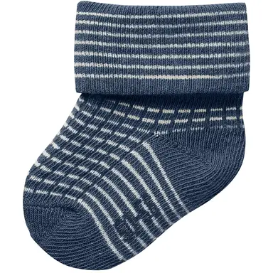 Babysokjes Nobbo (insignia blue)