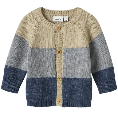 Gebreid vestje Noller (insignia blue)