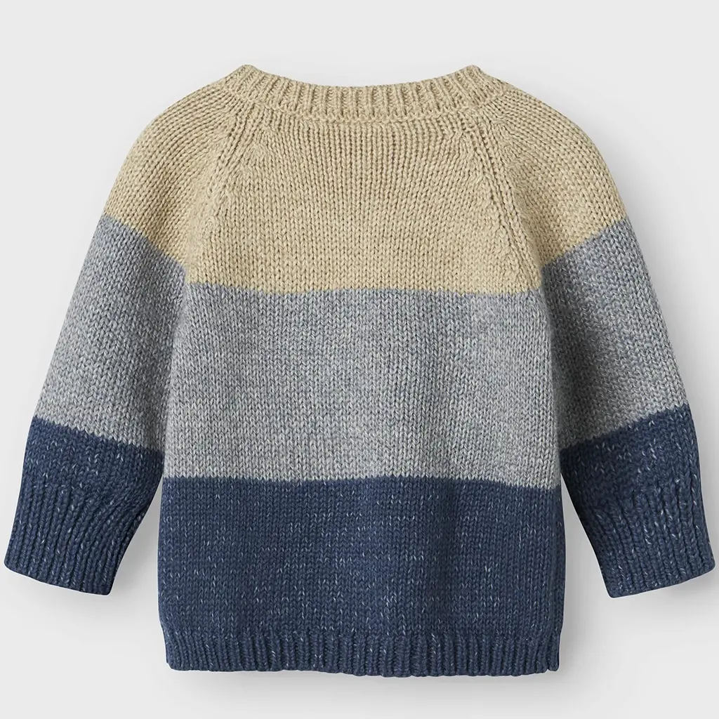 Gebreid vestje Noller (insignia blue)