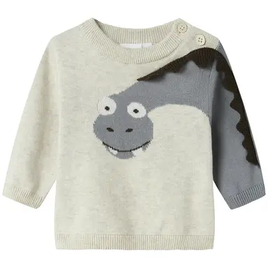 Gebreid truitje Nutti (peyote melange)