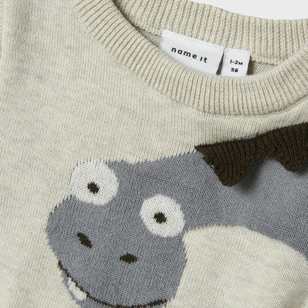 Gebreid truitje Nutti (peyote melange)