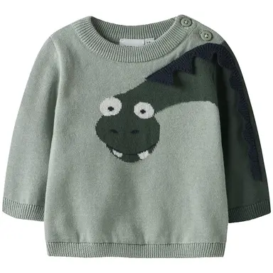 Gebreid truitje Nutti (jadeite)