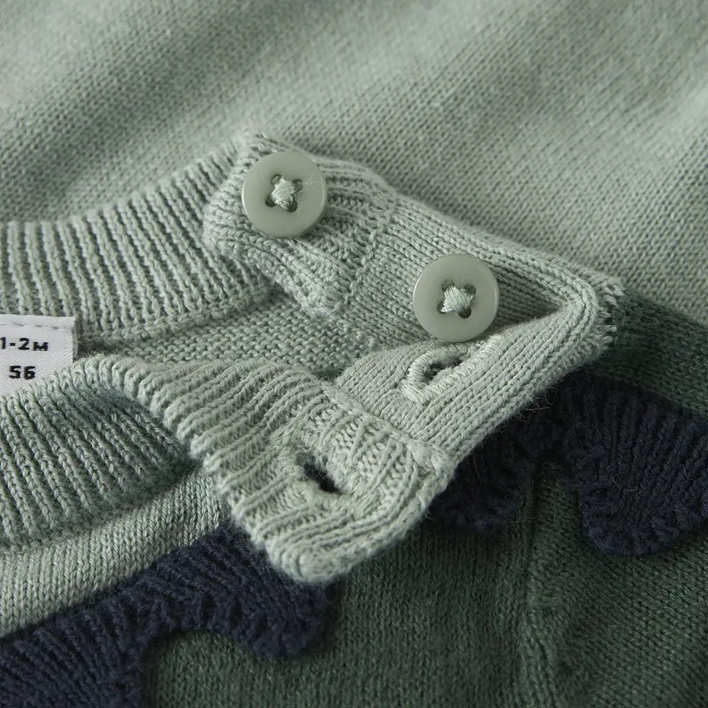 Gebreid truitje Nutti (jadeite)
