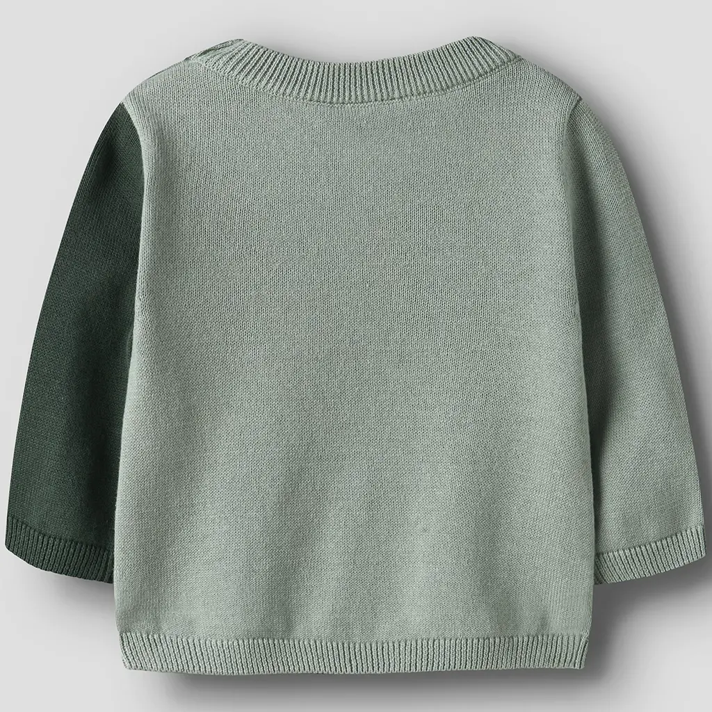 Gebreid truitje Nutti (jadeite)