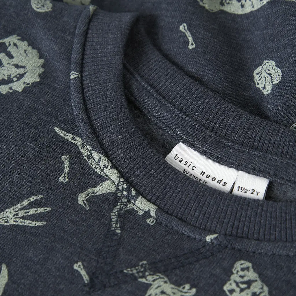 Trui Vimo (navy blazer dino world)