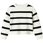 Name It Gebreide trui Vnilla (cloud danver/black stripe)