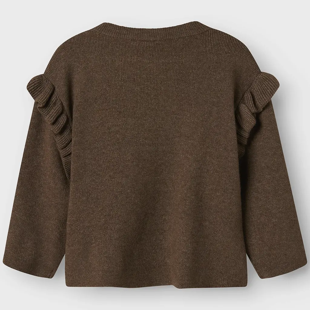 Gebreide trui Nalia (peppercorn)