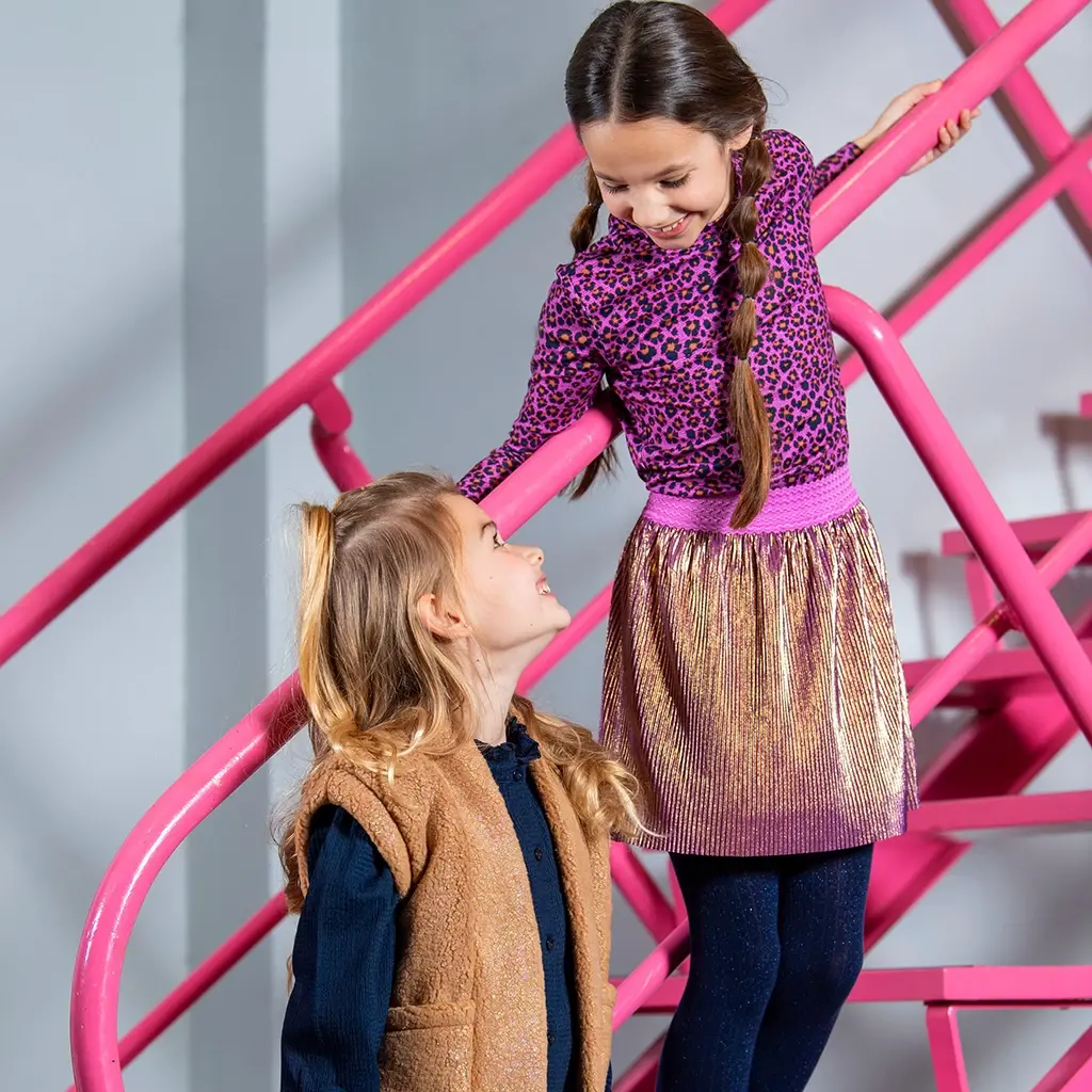 Rokje Roza metallic (old gold)