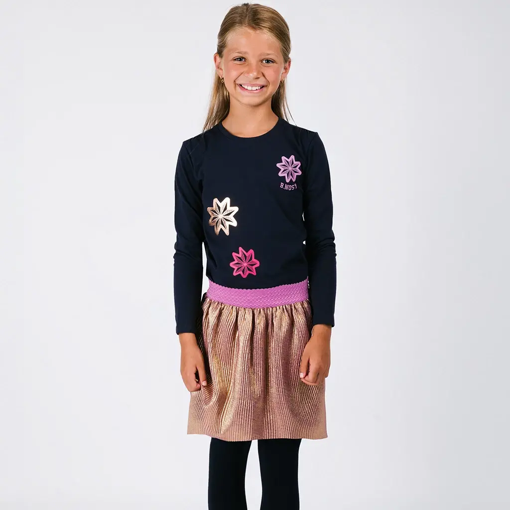 Rokje Roza metallic (old gold)