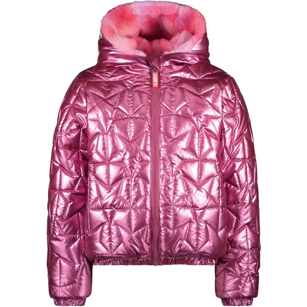 Winterjas Jessie REVERSIBLE (ruby rose)