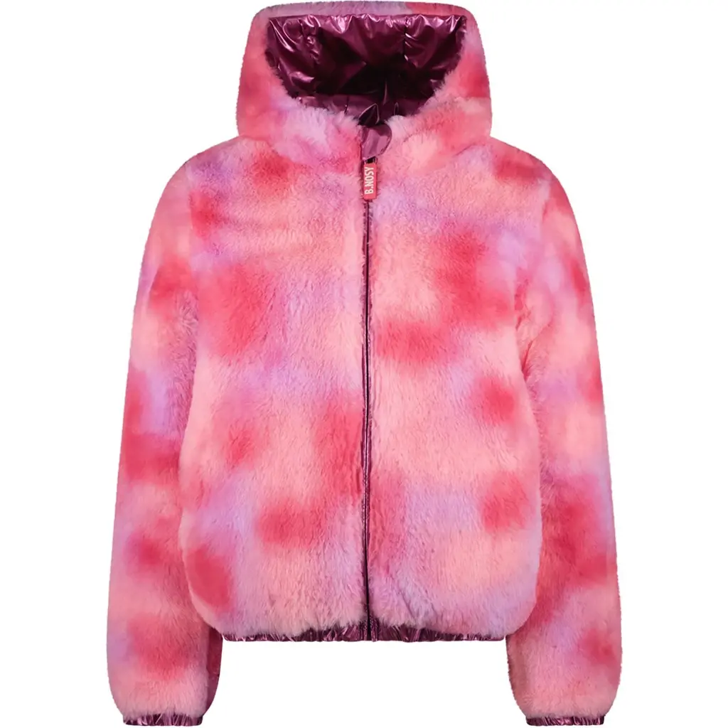 Winterjas Jessie REVERSIBLE (ruby rose)