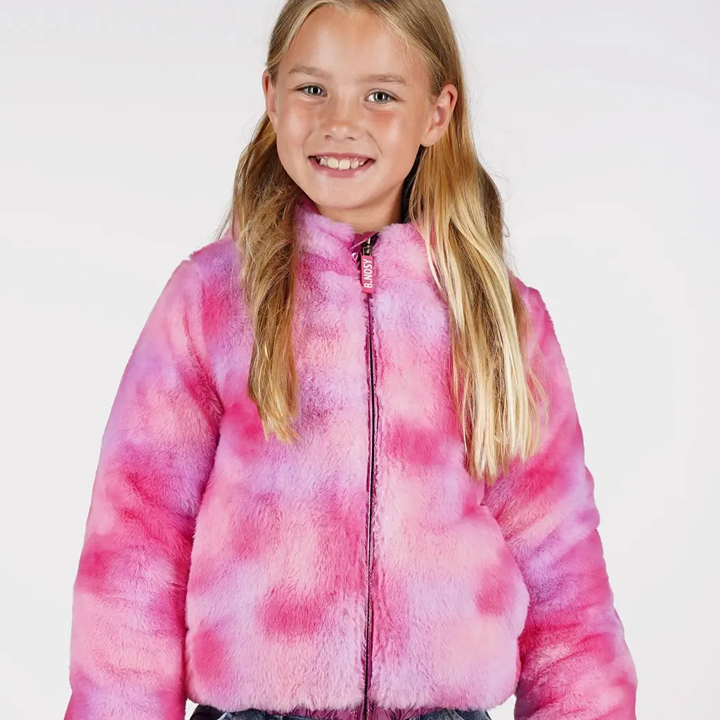 Winterjas Jessie REVERSIBLE (ruby rose)