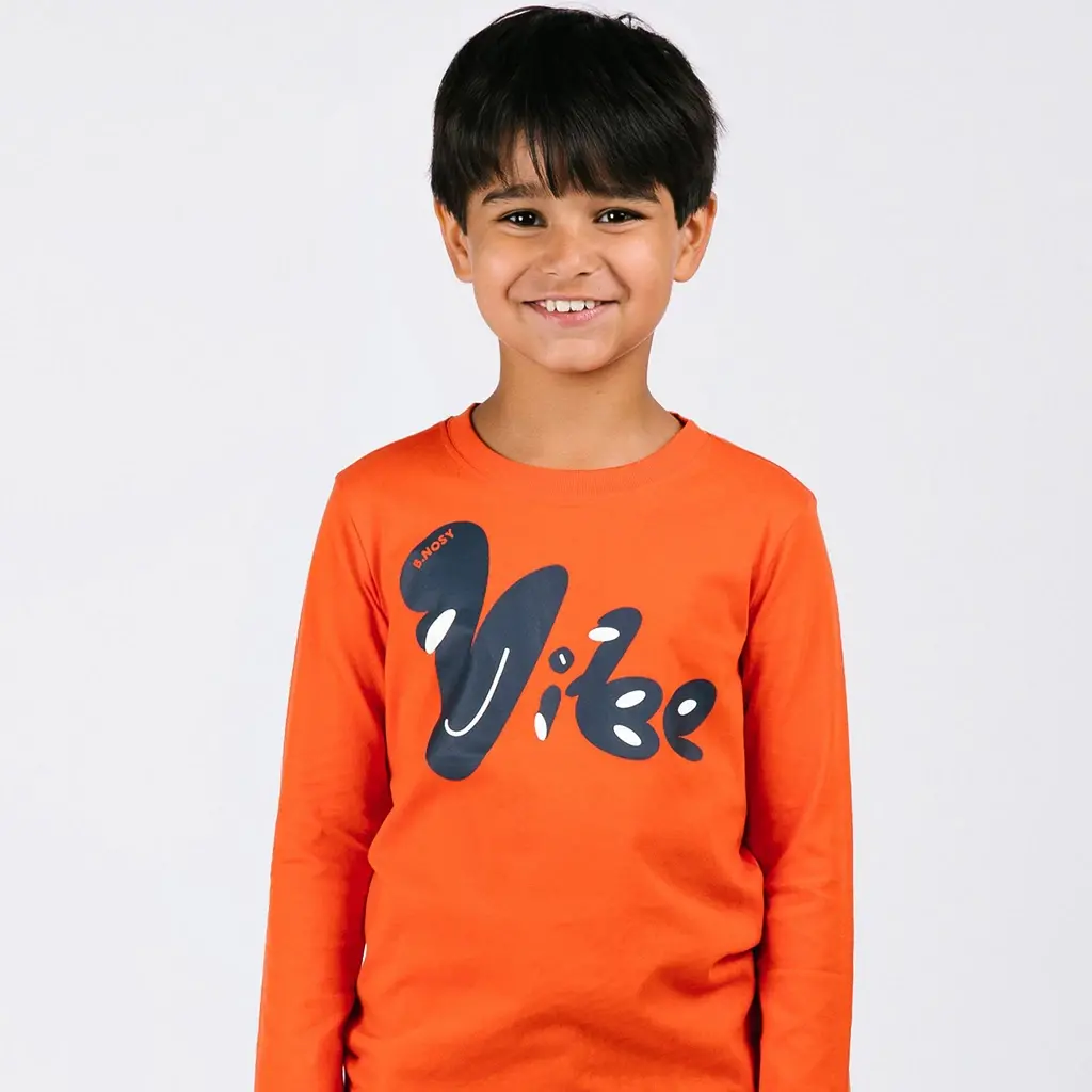 Longsleeve Trevor (red clay)