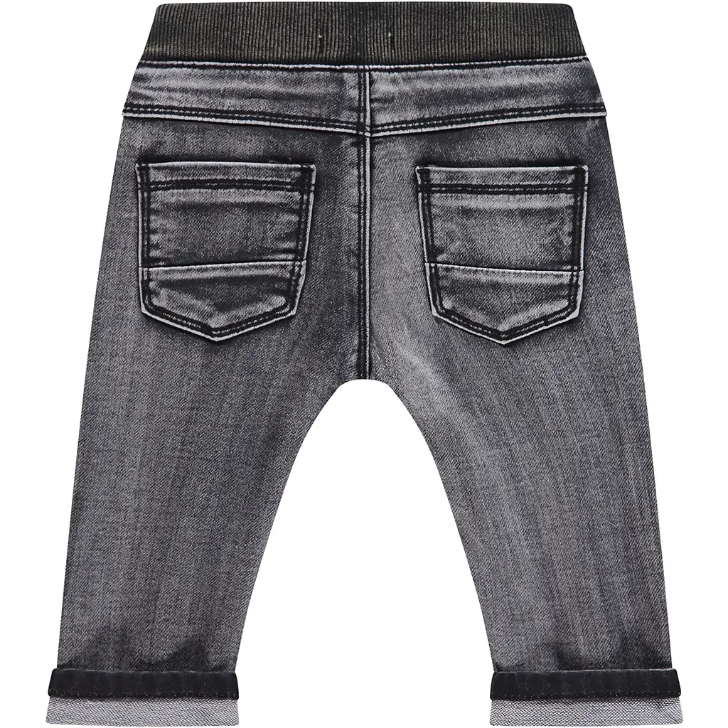 Spijkerbroekje jogg (dark grey denim)