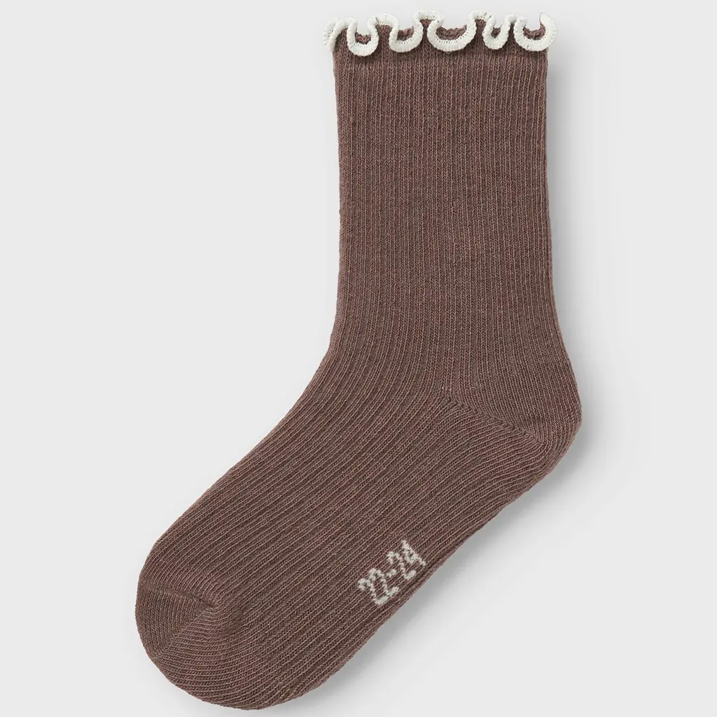 Vijf paar sokken Netti (peppercorn/burnished lilac/cloud dancer)