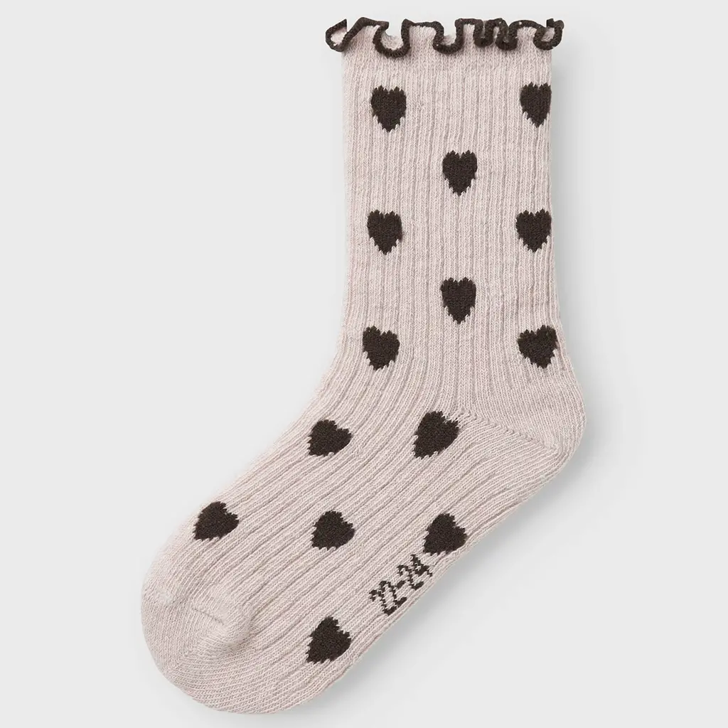 Vijf paar sokken Netti (peppercorn/burnished lilac/cloud dancer)