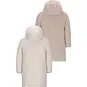 Like Flo Winterjas Ariana REVERSIBLE (metallic lt. gold)