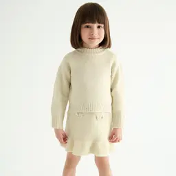 Tweedelig setje gebreid (oat)