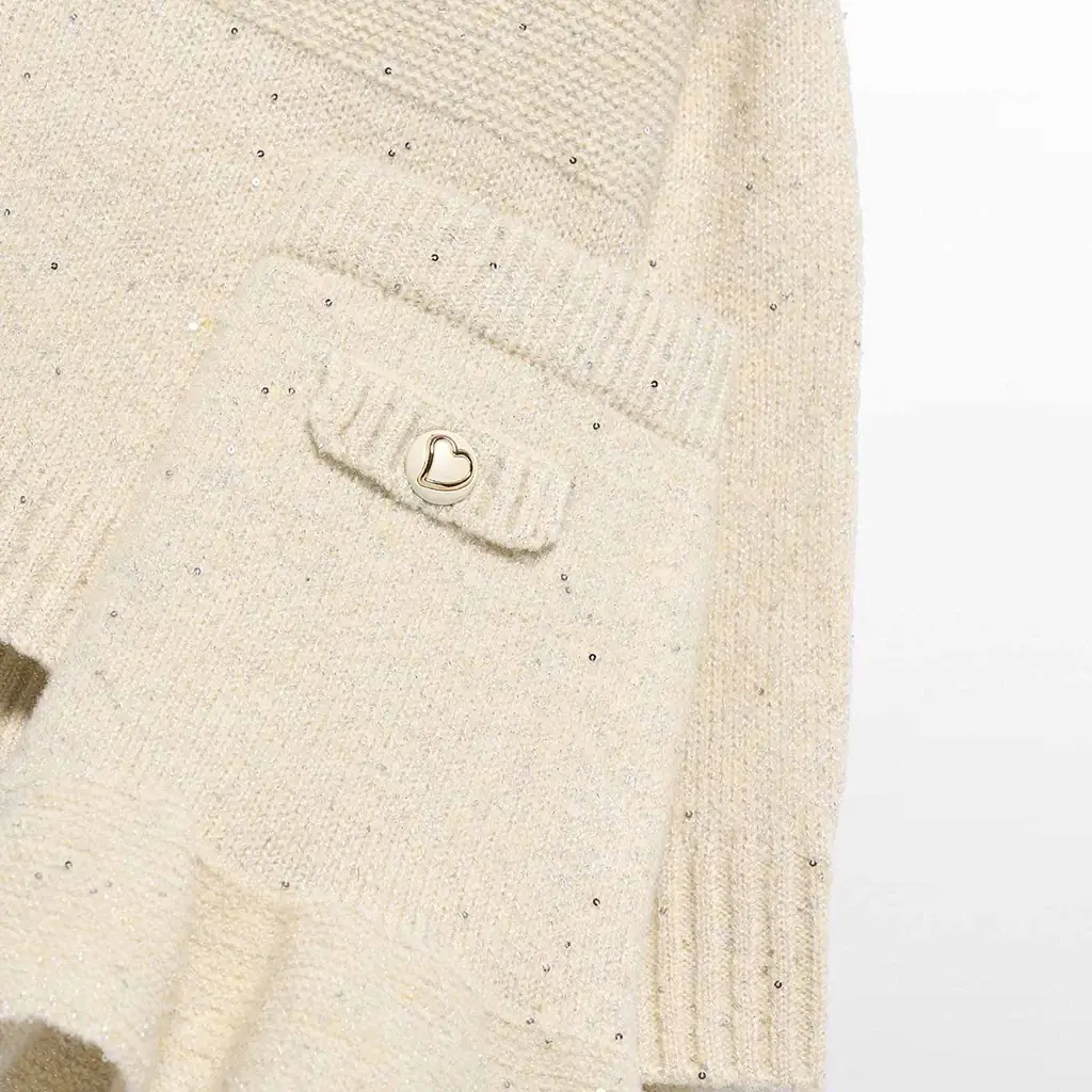 Tweedelig setje gebreid (oat)