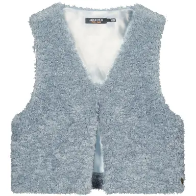 Gilet Diam faux fur (ice blue)