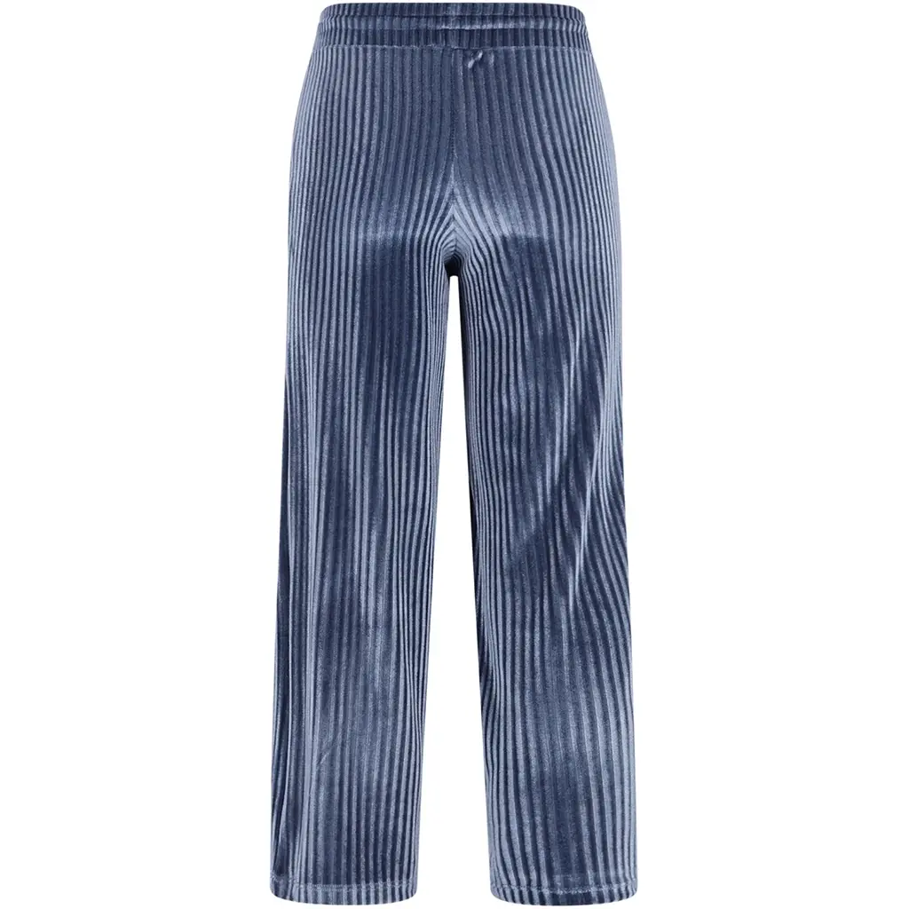 Broek Fem velvet wide fit (ice blue)