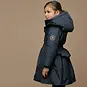 Le Chic Winterjas Beth met riempje (in the navy)