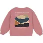 Daily7 Trui backprint oversized (coral clay)