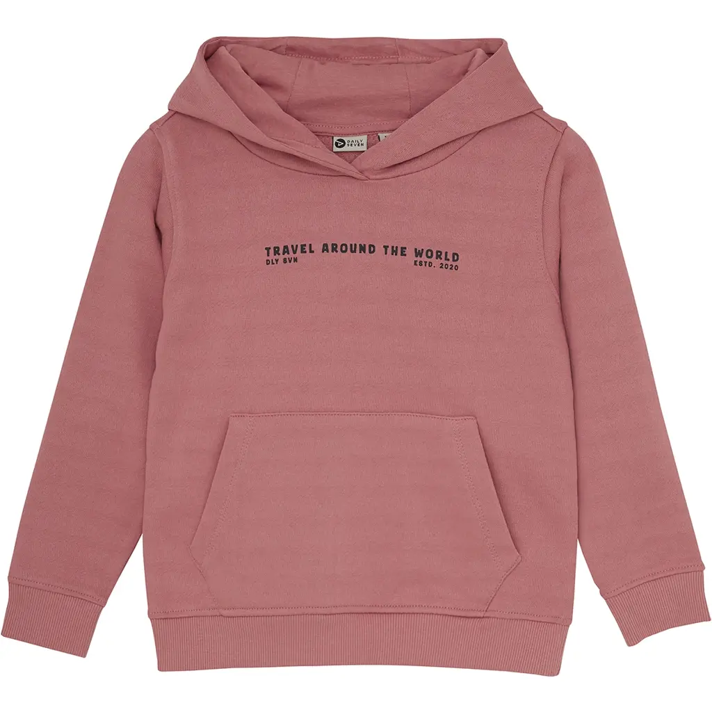 Trui hoodie (coral clay)