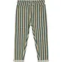 Daily7 Broek big stripes (blue spruce)